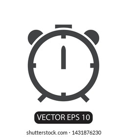  alarm clock icon design, vector eps10
