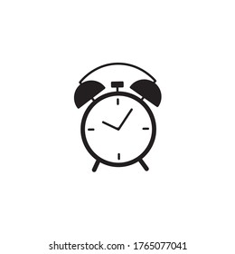 alarm clock icon design vector template