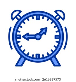 Alarm Clock Icon Element For Design