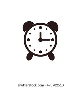 Alarm Clock Icon, flat design style