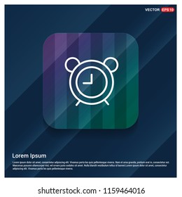 Alarm clock icon - Free vector icon