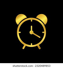 alarm clock icon for graphic and web design