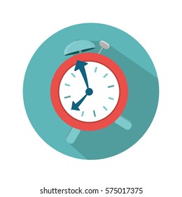 alarm clock icon image vector illustration design 