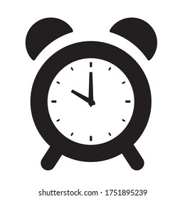 Alarm Clock Icon isolate on white background
