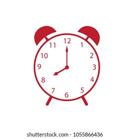 Alarm clock icon isolated on white background. Alarm clock icon for web site,app and logo. Creative concept,vector illustration eps 10