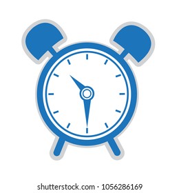 Alarm clock icon isolated on white background. Alarm clock icon for web site,app and logo. Creative concept,vector illustration eps 10