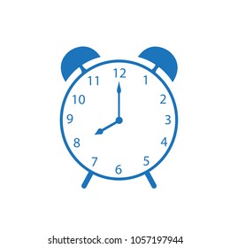 Alarm clock icon isolated on white background. Alarm clock icon for web site,app and logo. Creative concept,vector illustration eps 10