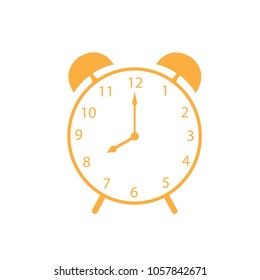 Alarm clock icon isolated on white background. Alarm clock icon for web site,app and logo. Creative concept,vector illustration eps 10