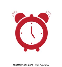 Alarm clock icon isolated on white background. Alarm clock icon for web site,app and logo. Creative concept,vector illustration eps 10