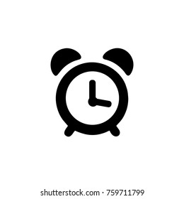 alarm clock icon logo