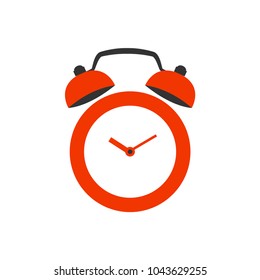 alarm clock icon or logo template