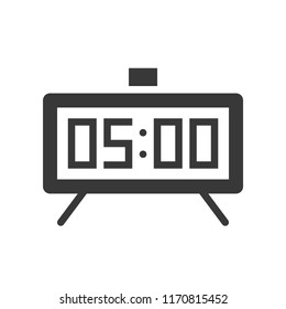 alarm clock icon pixel perfect design