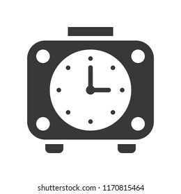 alarm clock icon pixel perfect design, 