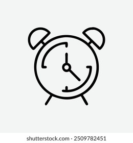 Alarm clock icon royalty vector 