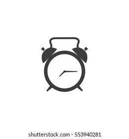 alarm clock icon. sign design