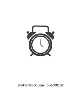alarm clock icon. sign design