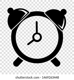 Alarm clock icon. Simple illustration of alarm clock vector icon for web