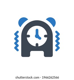 Alarm clock icon - Simple vector illustration