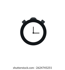Alarm clock icon style. Vector illustration