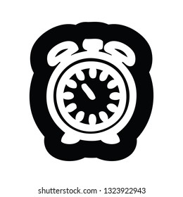 alarm clock icon symbol
