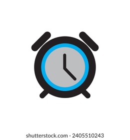 alarm clock icon symbol sign vector