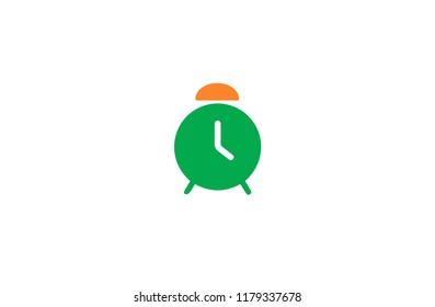 Alarm Clock Icon - Clock symbol, Vector Alarm Illustration Isolated
