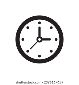 Alarm clock icon. Time symbol