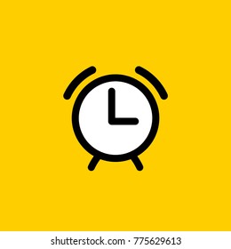 Alarm Clock icon, time symbol, wake up concept 