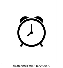 Alarm clock icon. Time icon vector illustration