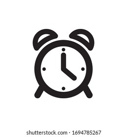 Alarm Clock Icon In Trendy  Design Vector Eps 10