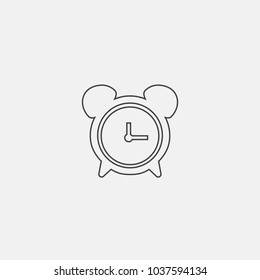 alarm clock icon vector