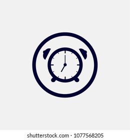 alarm clock icon vector
