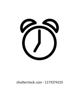 alarm clock icon vector