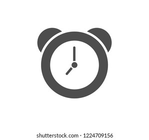 Alarm clock icon . Vector