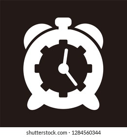 alarm clock icon vector