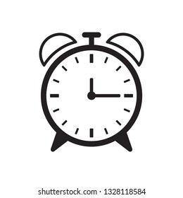 Alarm clock icon vector