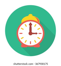Alarm Clock Icon Vector.
