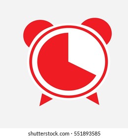 alarm clock icon vector