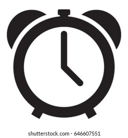 Alarm clock icon vector