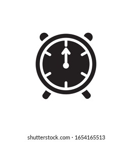 Alarm clock icon vector design template