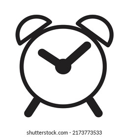 alarm clock icon vector design