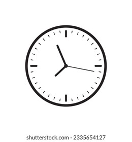 Alarm clock icon. Clock vector icon. Clock flat sign design. Time symbol pictogram. UX UI icon