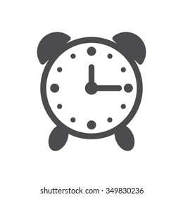 Alarm Clock Icon vector flat design