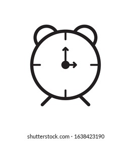 Alarm Clock icon vector illustration