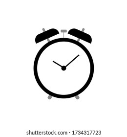 alarm clock icon vector illustration