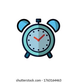 alarm clock icon vector illustration design 