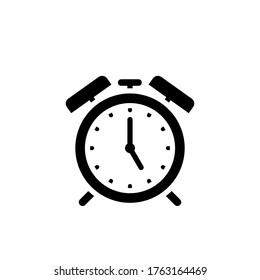 alarm clock icon vector illustration design 