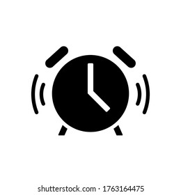 alarm clock icon vector illustration design 