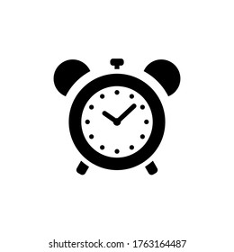 alarm clock icon vector illustration design 