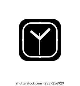 Alarm clock icon vector illustration on a white background